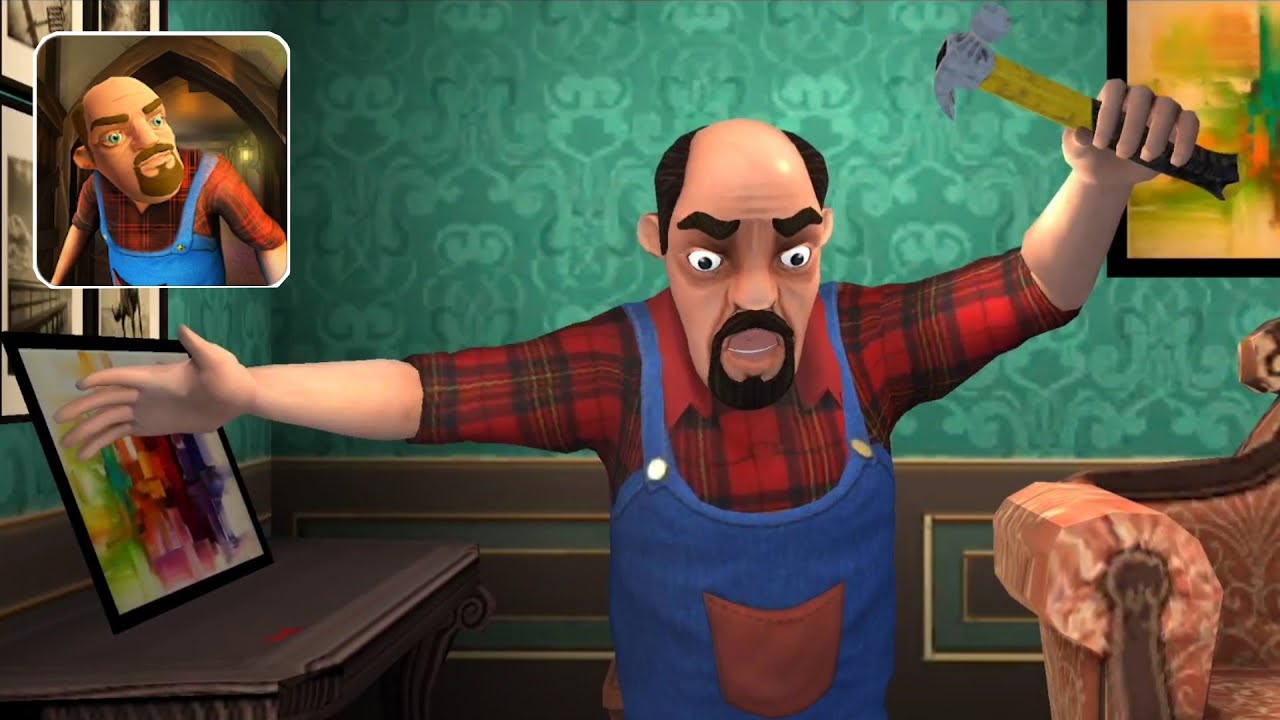 Scary Stranger 3D Gameplay Fire It Up Level