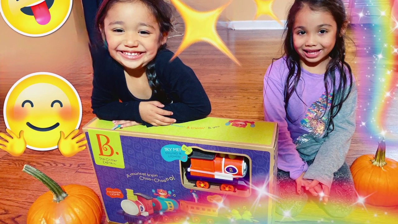 b toys critter express train