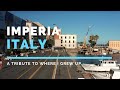 Imperia, Italy, a tribute drone movie to the place where I grew up (4K)