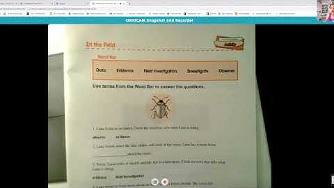 How to tutor online with an Okiocam document camera