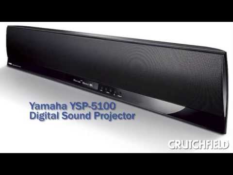 Yamaha YSP-5100 Digital Sound Projector Sound Bar  Review | Crutchfield Video