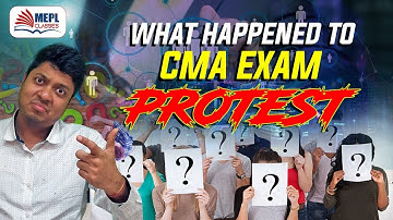 CMA Protest Update - What Happened To CMA Exams Protest |Mohit Agarwal