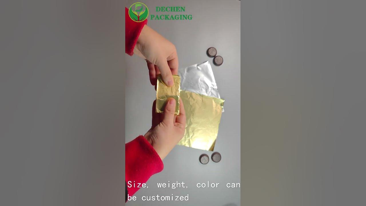 Laminated Foil Sheets Chocolate Wrapping Foil +8613583554035 YouTube