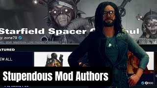 STAY AWAY from AVOIDING THESE Not-Average Mod Authors for Starfield! #starfield #starfieldmods #ps5 