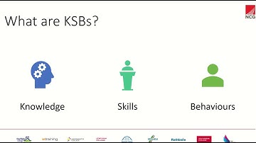 Knowledge, skills and behaviours - Video 1