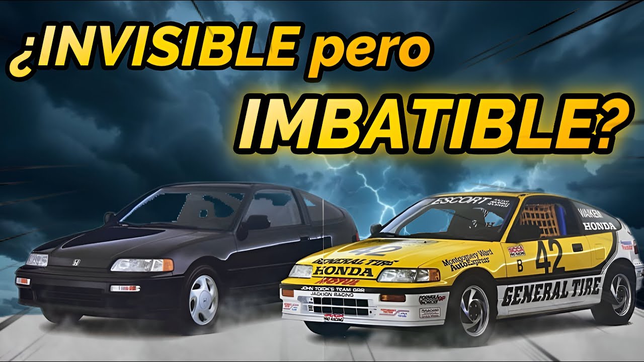 HONDA CR-X: el utilitario que HUMILLÓ a gigantes de JAPÓN