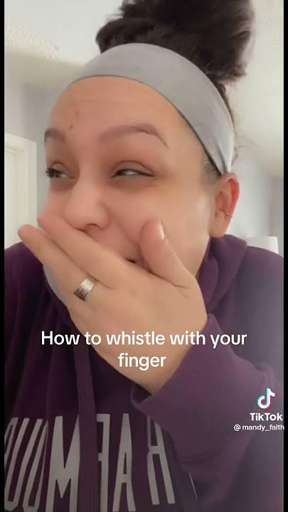 How to whistle with your finger #tutorial #whistle #fyp #shortsvideo #shorts #ytshorts #yt #viral