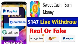 Sweet Cash App Review: Match 3 & Earn FREE PayPal Money! - Payment Proof But Worth It? screenshot 3