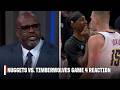 Inside the NBA reacts to Timberwolves' Game 4 win & late-game altercation with Nuggets