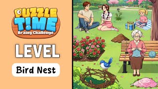 Puzzle Time Brainy Challenge level 99 | Puzzle Time level Bird Nest walkthrough solution  screenshot 2