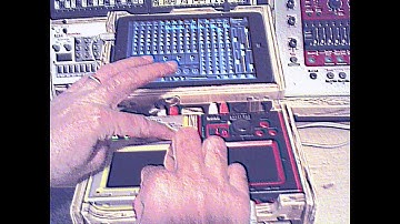 Jamuary 22 Korg Kaossilator ko-1, Kaoss pad mini-kp Lenovo Miix 2 8" FL studio groove