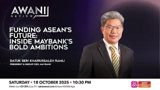 AWANI Review: Funding ASEAN’s Future | Inside Maybank’s Bold Ambitions AWANI Review: Funding ASEAN’s Future | Inside Maybank’s Bold Ambitions