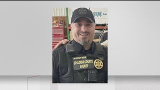 Spalding county sheriff warns against fake fundraisers for fallen deputy