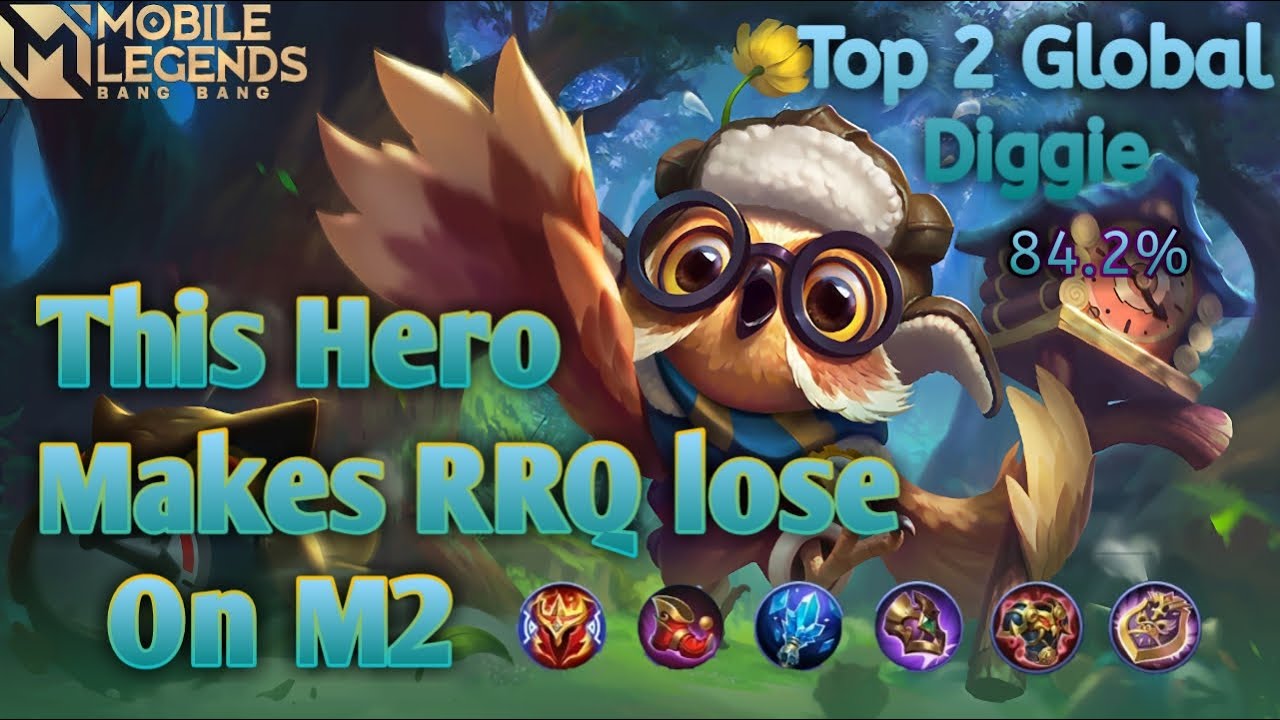 New Meta MLBB !! Top 2 Global Diggie Best Build 2021 | Support Maniac - Mobile Legends