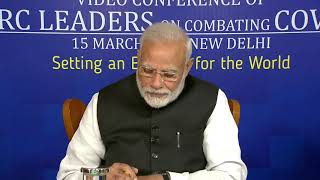 PM Modi interacts with SAARC leaders to combat COVID-19 in the region