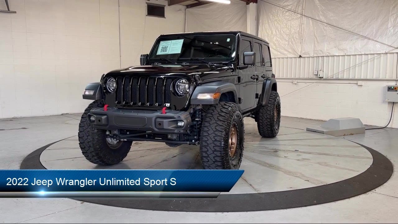 2022 Jeep Wrangler Unlimited Sport S Sport Utility Lexington