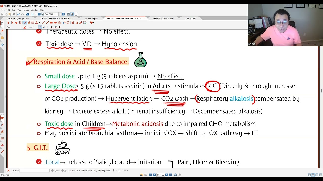 DR TA7: CNS REVISION 3 PART 2 (MED SCHOOL NOT USMLE)