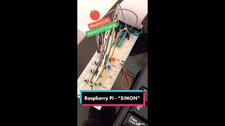Famous Raspberry Pi Simon Says with @raspberry_pi ☝️ Wealth