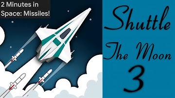 2 Minutes in Space: Missiles! Gameplay video. Just tap to escape missile attack android game PART-3