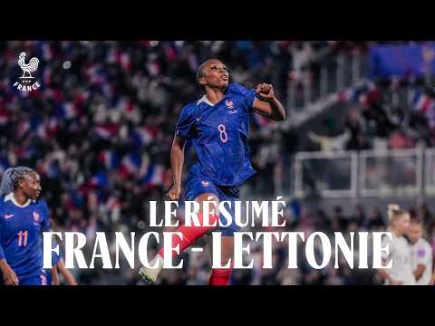 Le résumé de la large victoire française face à la Lettonie !