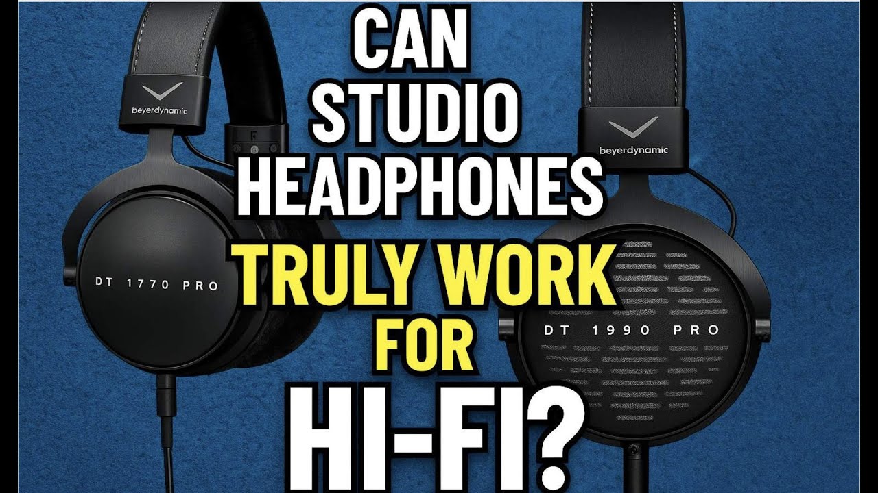 beyerdynamic DT 1770 PRO MKII & DT 1990 PRO MKII – Can STUDIO Headphones Work for HOME HiFi?