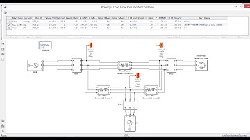 Load flow analysis using matlab simulink
