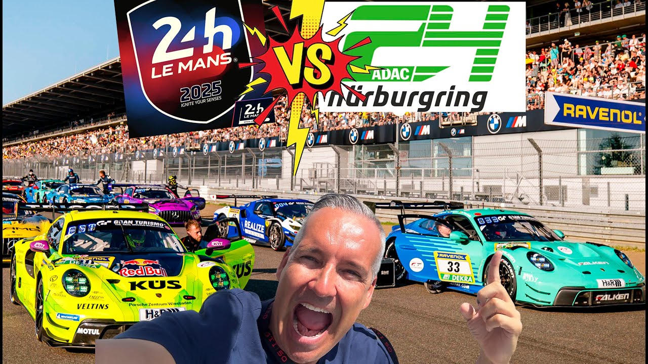 La Mejor Carrera del Mundo -  Nurburgring o Le Mans ?