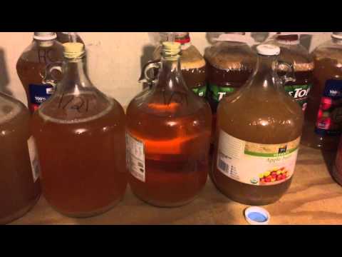 Pectin enzyme clearing