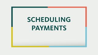 OlyFed Digital Banking // Bill Pay: Scheduling Payments