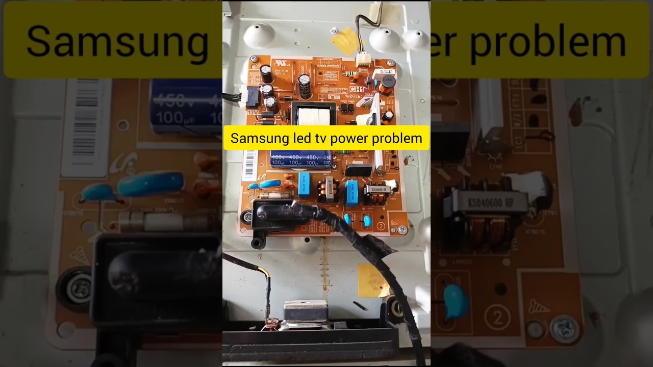 samsung led tv power problem