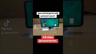 New android game with gamepad support