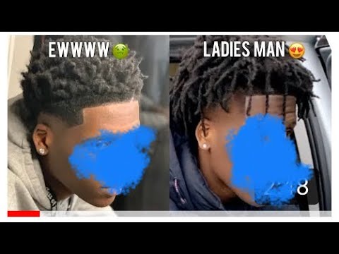 How to get Afro under freeform dreads/ stand up - YouTube