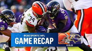 Browns pull off BIG COMEBACK win in Baltimore with BIG 2nd half | Game Recaps | CBS Sports