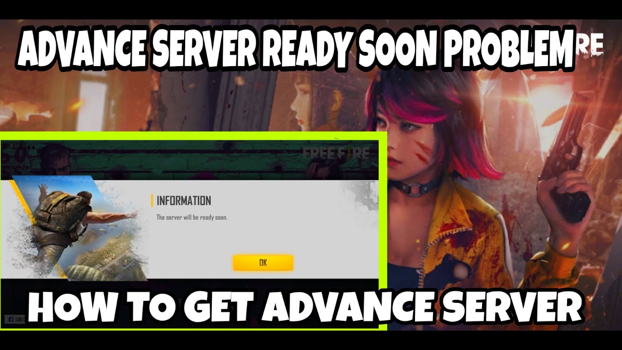 FREE FIRE ADVANCE SERVER READY SOON PROBLEM || how to download advanced server free fire