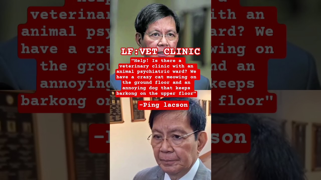 ping Lacson needs help of veterinary clinic