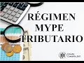 Régimen Mype Tributario - 2020