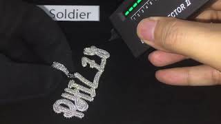 Black Soldier jewelry custom name necklace 2022050103