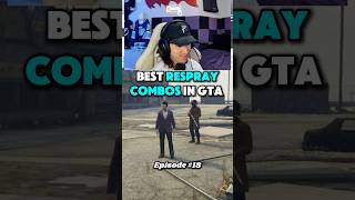 Best respray combos in GTA #gtav #gta5online #gta5 #gtaonline #gta