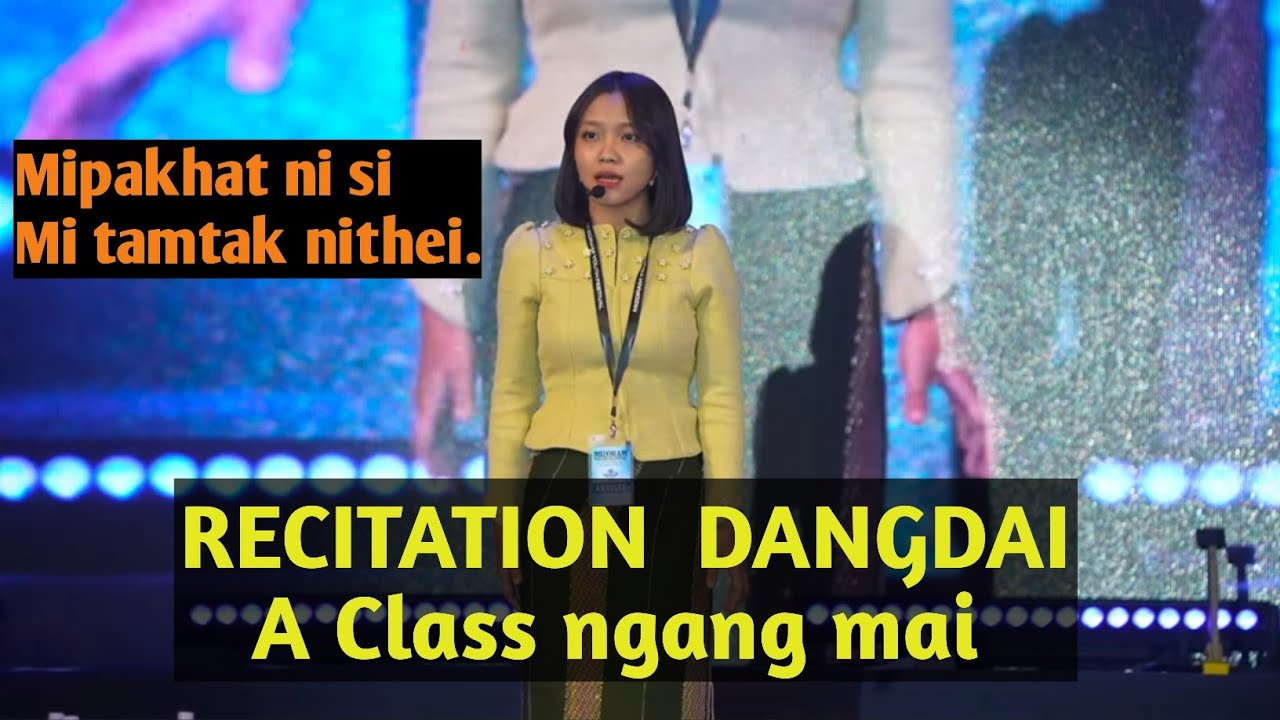 RECITATION Danglam Tak Youth Festival ah... ///React