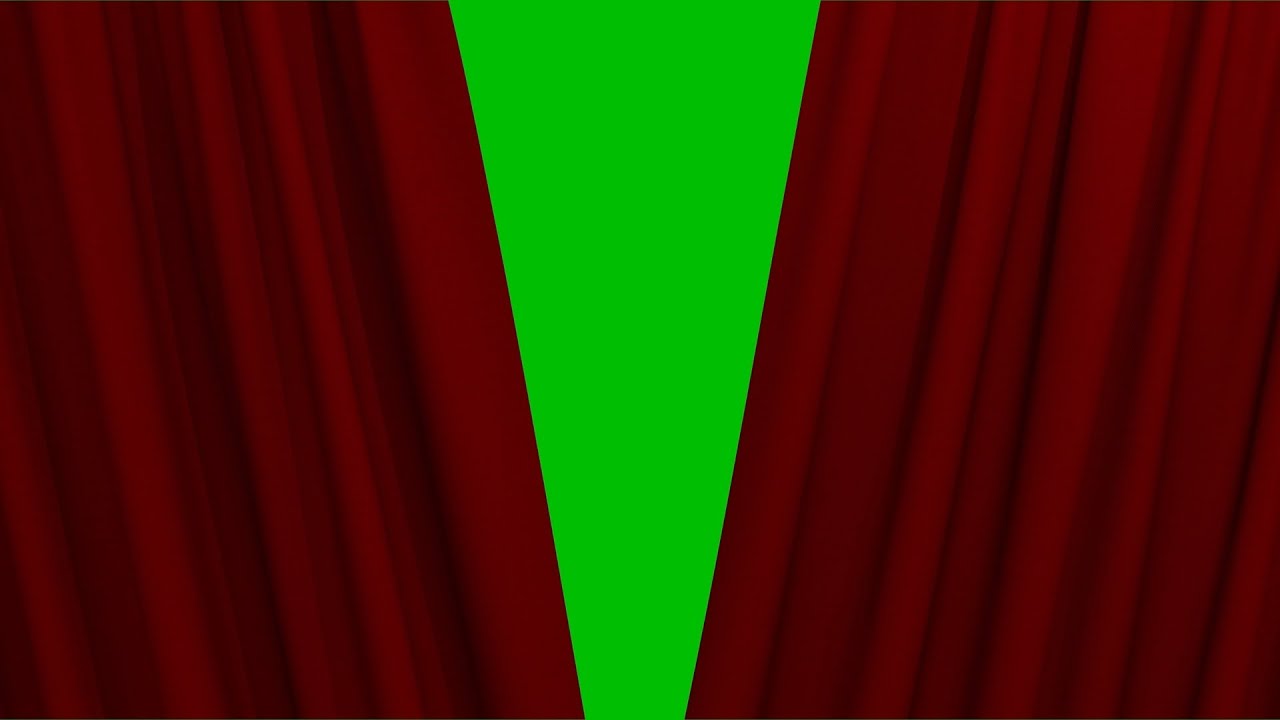 Opening Curtain Green Screen 2 YouTube