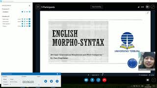 2018. 1 - English Morpho syntax - UTT - OL3 - 22022018 - 1