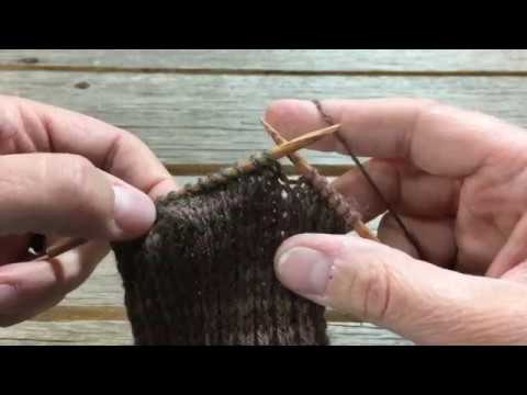 Video: How To Tie The Heel Of A Sock