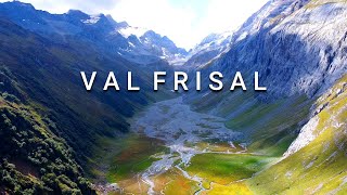 Wandern zum schönsten Hochtal der Alpen VAL FRISAL bei Brigels, Graubünden - Schweiz