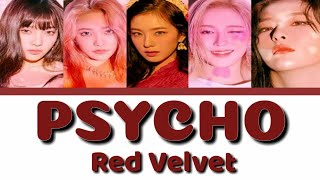 Red Velvet - Psycho I lyric video