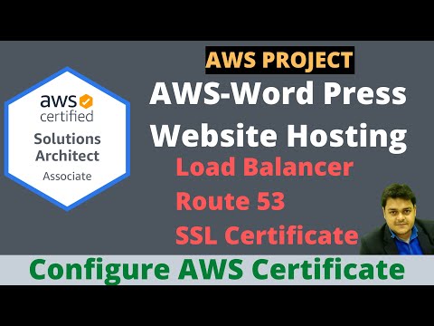 AWS Project | How to configure SSL certificate for aws word press server | Complete Steps.