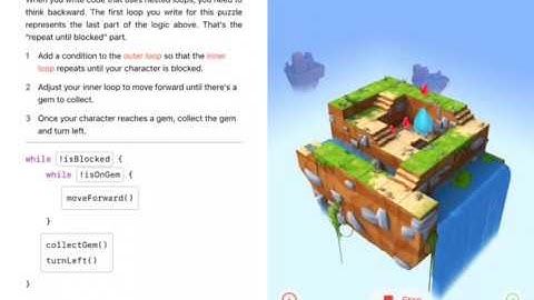 Swift Playgrounds: Nesting Loops
