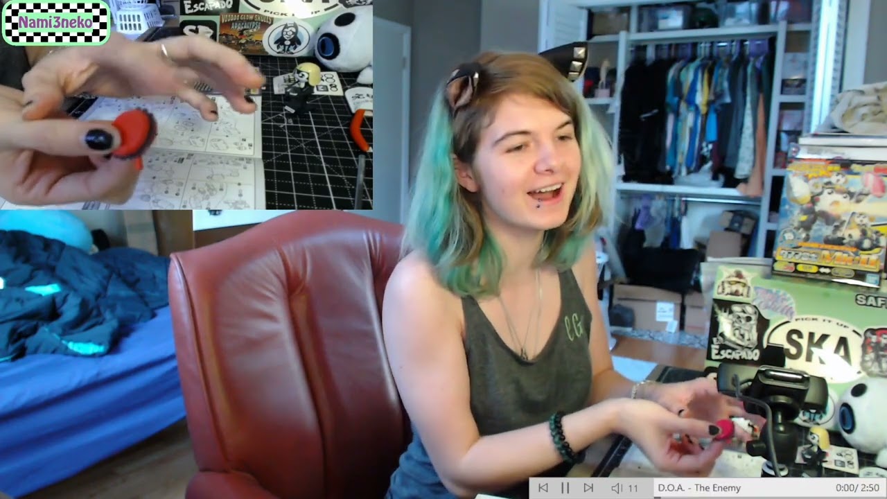 Sgt. Frog model kit build (stream recap)