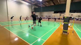 Download lagu SF Bobaminton Adrian Oliver vs Canadian People