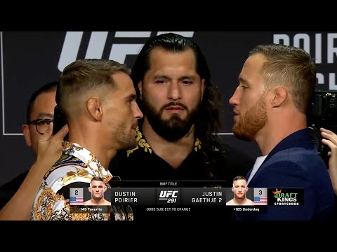 UFC 291 Битвы взглядов после пресс-конференции