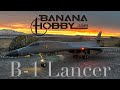 Banana hobbyxflymodel b1b lancer hype landing 2023 preorder available now